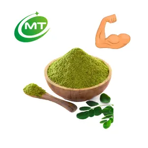 Moringa फैक्टरी का समर्थन नि: शुल्क नमूने उच्च गुणवत्ता वाले जैविक Moringa पत्ता पाउडर Moringa Oleifera निकालने पाउडर 10:1 थोक पीने के लिए