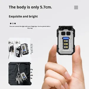 Siêu sáng LED đa chức năng Mini Pocket Torch ánh sáng AA pin Powered IP65 Keychain Đèn pin siêu mạnh mẽ xách tay - Product Image 3