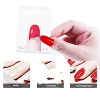 Pegatina NFC flexible con luces LED para decoración de uñas Compartir información en redes sociales Tiktok Seguir canal de video Suscribirse