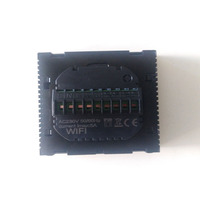 Tuya WiFi ou Zigbee AC Smart Switch Thermostat Climatisation centrale Thermostat numérique Écran LCD Système HAVC