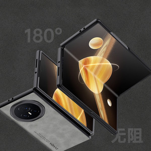 Étui de téléphone de luxe pour <span class=keywords><strong>homme</strong></span> <span class=keywords><strong>d</strong></span>'affaires pour Honor Magic V5 / V3 Vs3 V2 V2 RSR / V V Flip en cuir de mouton, protection intégrale de l'objectif, coque arrière - Product Image 3