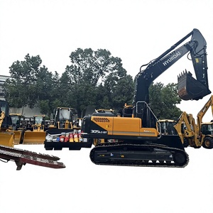 Excavadora de cadenas Hyundai 305LC-9T usada con válvula hidráulica Kawasaki, capacidad de cazo de 0.2m y peso operativo de 34 toneladas para construcción - Product Image 1