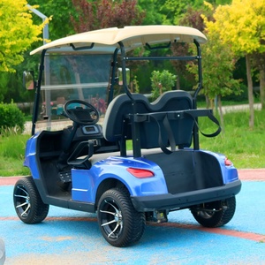 JG 2025 Color Negro Mate 48V Batería de Litio Operado <span class=keywords><strong>Panel</strong></span> Solar 2 Plazas Carro de Golf Eléctrico todoterreno - Product Image 2