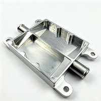 Pièces usinées CNC en aluminium OEM pour collecteur de liquide de refroidissement, bloc de refroidissement liquide pour automobile, usinage 5 axes, tournage, tolérance ±0,01 mm