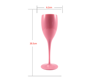 Verre à vin à champagne en plastique pour fête de mariage bon marché gobelet à vin à champagne en plastique <span class=keywords><strong>jetable</strong></span> personnalisé incassable verre à vin à champagne en plastique - Product Image 5