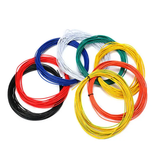 UL1007 PVC Wire 3 Pin 20AWG LED Strip Light Flat RGB Cable