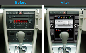 Estéreo con Android Auto y CarPlay Inalámbrico para <span class=keywords><strong>AUDI</strong></span> <span class=keywords><strong>A4</strong></span> 2002-2008/SEAT EXEO <span class=keywords><strong>2010</strong></span>-, Pantalla de 10.4 Pulgadas con Android Auto y CarPlay, Radio para Auto - Product Image 2