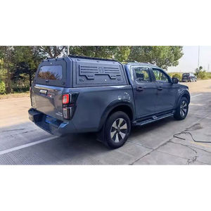 Relenso hợp kim nhôm có thể thu vào không thấm nước Khóa Xe tải Pickup giường tonneau Bìa 4x4 cắm trại cho Ford - Product Image 3