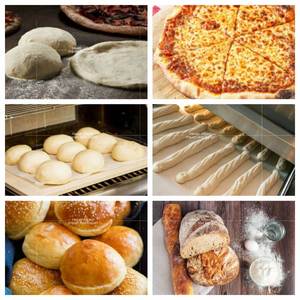 Máy chia bột tròn liên tục siêu 10-300g cho bánh mì hamburger bánh rán làm bột tròn - Product Image 4