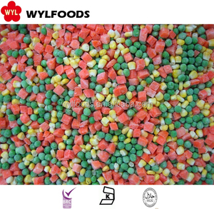 Haricots, carottes, pois verts mélangés avec des épices vertes, fruits et légumes frais, emballages en rouleaux, légumineuses - Product Image 5