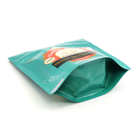 Maßgefertigter Lebensmittelechter Glänzender Metallisierter Stehbeutel mit Reißverschluss Goldfolienprägung PE-Plastikbeutel mit Aufhängeloch für Süßigkeiten Kuchen Snacks