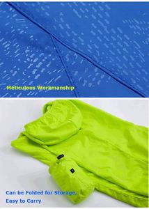 Ropa de protección solar ultraligera y transpirable con Logo, abrigos deportivos para acampada y exteriores, color negro - Product Image 4