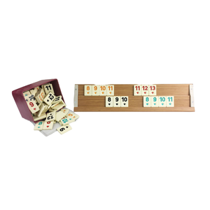 Hikeon Mahjong Édition Standard – Jeu <span class=keywords><strong>de</strong></span> Société Portable en Plastique Durable pour Adultes, Idéal pour les Loisirs et les Réunions Privées - Product Image 1