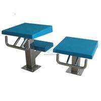 Accesorio <span class=keywords><strong>para</strong></span> piscina Bloque de inicio estándar Plataforma de salto de un paso Bloque de inicio <span class=keywords><strong>para</strong></span> nadadores - Product Image 6