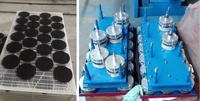 Moule d'encens de bobine de moustique sans fumée faisant la ligne de production machine