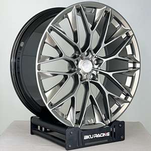 Jantes Forgées BKU 5x112 pour <span class=keywords><strong>Audi</strong></span> S3 S4 S5 S6 S7 RS3 RS4 RS6 RS7 TT <span class=keywords><strong>RS</strong></span> A3 A4 A5 A6 A7 Jantes Alliage Dorées de 18 19 20 21 22 Pouces - Product Image 5