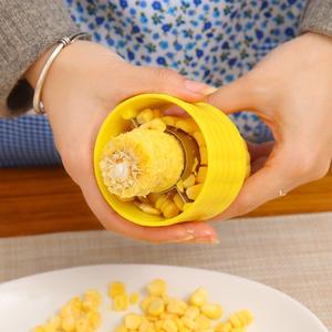 Desgranador de Maíz Manual Multifuncional al por Mayor, Herramienta de Cocina para Verduras, Cuchillas de Acero Inoxidable, Plástico PC, Elimina los Granos - Product Image 6