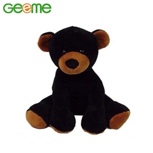 JM45277 <span class=keywords><strong>jouet</strong></span> ours noir en peluche souple de 7.5 pouces pour <span class=keywords><strong>Promo</strong></span> - Product Image 2