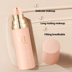 Waterproof Color-Changing Moisturizing Sunscreen <b>Foundation</b> with Oil-Control for Dark Skin All Skin Types 50ml - Product Image 4