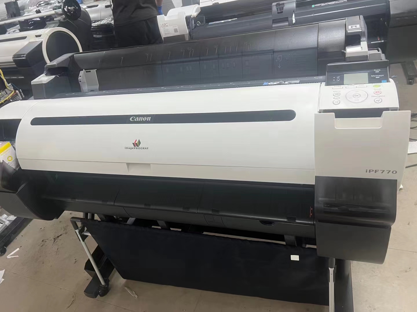 Canon　ipf600  大型カラー　プロッター　製図用　A1 出力　ジャック Canon ipf600 大型カラー プロッター 製図用 A1 出力 ジャック