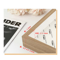 Cadres en bois MDF 3D sur mesure pour fleurs séchées, boîtes à souvenirs, présentoir mural – Vente en gros