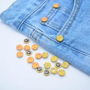 Rivets pour vêtements, pièces, en métal, personnalisé, Rivets, décoration, Denim, vêtements, vente en gros