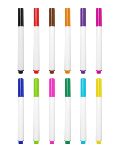 Custom Logo Washable Markers Bulk for Schools Kindergarten Party Favors
