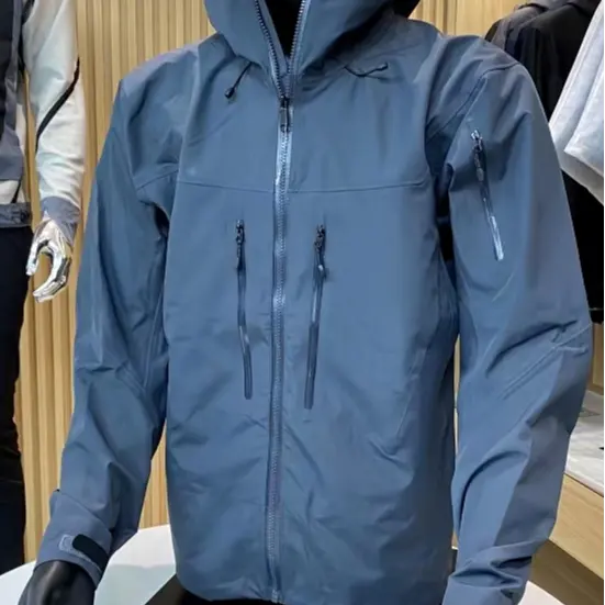 2022 Wholesale Popular Clothes Mens Hooded Coat Slim Parka Zipper Men'S Fashion Printed Lightweight Waterproof Jacket