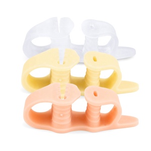 Corrector de Hallux Valgus, separador de dedos ajustable, plantillas esparcidoras de dedos suaves, soporte para pies, Protector de dedos de juanete grande para <span class=keywords><strong>chanclas</strong></span> - Product Image 2