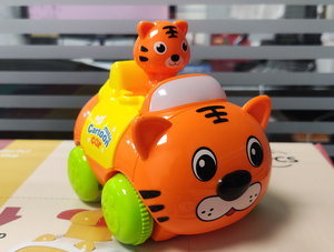 Voiture de dessin animé DF Animal <span class=keywords><strong>Eden</strong></span> avec lumière et musique, jouet électrique en plastique pour bébé, jouets les plus vendus en 2020, produits pour bébés pour enfants - Product Image 3