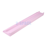 Bébé rose 19 pouces Mahjong Table Rack Mahjongg Jeu Racks Grands Supports et Poussoirs en Bois pour Mahjong Tuiles