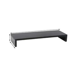 Monitor Riser Stand Desktop Organizer Artificial Board Multifunction Computer Desk Storage Rack Single Layer Screen Base <b>Bracket</b> - Product Image 2