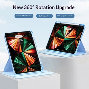 Étui <span class=keywords><strong>de</strong></span> <span class=keywords><strong>protection</strong></span> rotatif à 360 degrés adapté aux tablettes <span class=keywords><strong>Samsung</strong></span> Tab S10 10,9 pouces, S9+/S9FE+, <span class=keywords><strong>coque</strong></span> en cuir <span class=keywords><strong>pour</strong></span> <span class=keywords><strong>tablette</strong></span> - Product Image 1