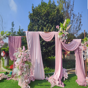 <span class=keywords><strong>ฉาก</strong></span><span class=keywords><strong>หลัง</strong></span><span class=keywords><strong>ผ้า</strong></span><span class=keywords><strong>ม่าน</strong></span>โค้งสไตล์เรียบง่ายสำหรับงานแต่งงาน <span class=keywords><strong>ผ้า</strong></span><span class=keywords><strong>ม่าน</strong></span><span class=keywords><strong>ผ้า</strong></span>ไหมสีน้ำนม พร้อมผ้าสีเขียวสำหรับตกแต่งเวทีกลางแจ้งและเพดานงานแต่งงาน - Product Image 6