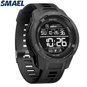Reloj Digital Luminoso para Hombre SMAEL 8105, Cronógrafo LED, Alarma, Reloj Deportivo Electrónico de Pulsera - Product Image 4