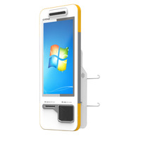 Терминал самообслуживания CITAQ Q1 на Windows 7, POS-терминал, оборудование, 21.6-дюймовый емкостный сенсорный экран, Intel Celeron J1900, 3 года гарантии, 80 мм