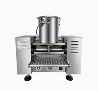 Machine à Mille-Feuilles Automatique Commerciale, Appareil Multifonction pour la Préparation de Crustes de Pâtisserie au Durian et au Matcha