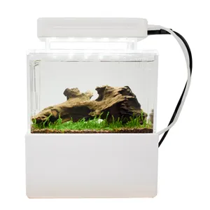 Relaxlines Mini bottom filter desktop fish tank ultra white high permeabilità silent saltwater aquarium