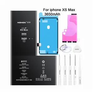 New 0 cycle 3650mAh rechargeable Lithium ion replacement XS max i cell mobile phone battery for iphone xs max battery