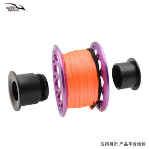 Accesorios para Buceo KEEP DIVING FXL 282, Carrete de Aleación de Aluminio, Flotador SMB Central, Guía de Eje de Liberación Rápida, Funda para Línea de Buceo - Product Image 2