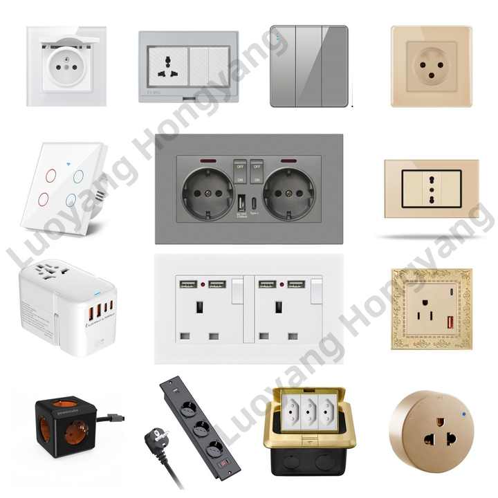 Universal Mounted Electrical Power Outlet Box/Square Pop up Socket With ...