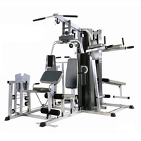 Vente en gros commercial fitness 5 stations multi jungle multifonction exercice sport machines de gymnastique équipement de gymnastique à domicile station de fitness