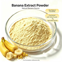 Extrait de fruit de Musa Acuminata de qualité cosmétique professionnelle, poudre botanique, matière première pour les formules de soins du visage et de lavage corporel