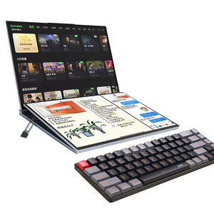 Ordinateur portable à double écran rotatif 16+16 pouces, 12 cœurs I7, 32 Go de RAM, 2 To de SSD, écran QHD 2K, portable, écran OLED 2K 16+16 pouces - Product Image 3