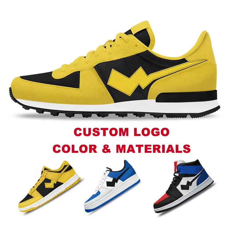 Custom High top Low cut Logo Brand Split Genuine Leather Manufacturer Women Men Private Label Casual Sport Shoes Sneakers