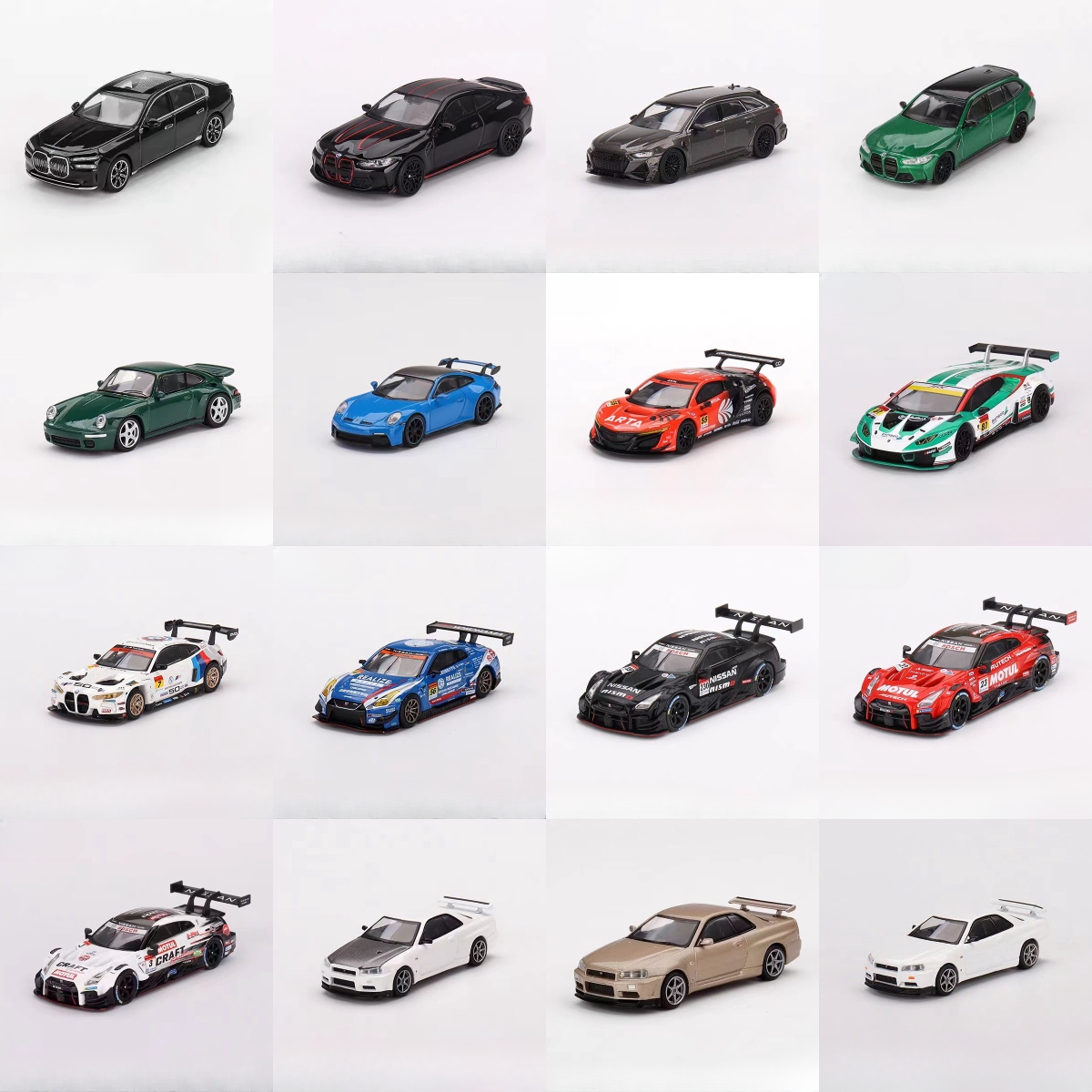 1:64 mini voiture gt