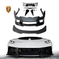 Kit carrosserie auto en fibre de carbone + fibre de verre style Vors au prix le plus bas pour Lamborghini Huracan LP610-LP580