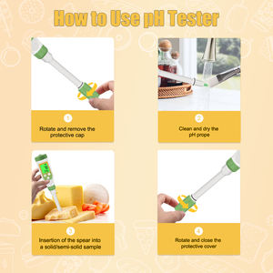 Ieryi YY-1033L डिजिटल <span class=keywords><strong>ph</strong></span> मीटर-0.01ph रिज़ॉल्यूशन, 0-14ph रेंज, 3-पॉइंट कैलिब्रेशन और एटीसी के साथ - Product Image 5