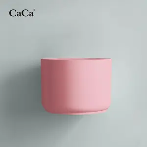 CaCa New Design Australia Hanging Ceramic Washbasin Bathroom Sink Round Wall Hung Basin