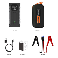 Cool Xiao He Car Emergency Jump Starter 12V Onboard Power Bank Baterai Kuat untuk Memulai Kendaraan Buatan China Tas Oxford